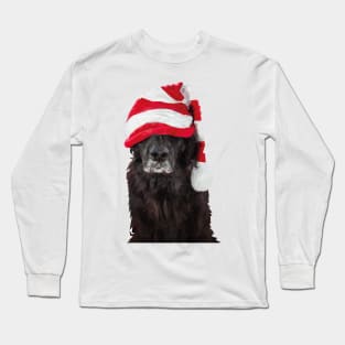 Santa Dog Long Sleeve T-Shirt